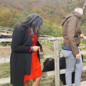 Fondi PSR: visita ad una azienda agricola, Daniela Segale, Roberto Cella, Stefano Mai 2