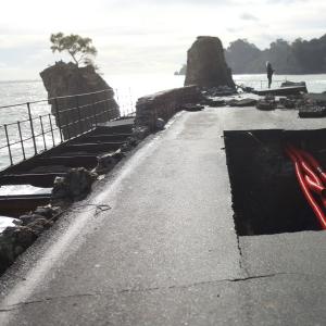 Crollo Sp 227 di Portofino: particolari del crollo (17)