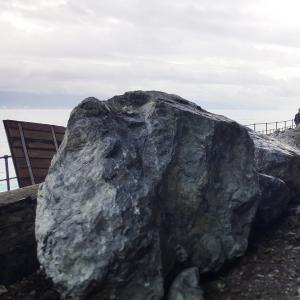 SP227 di Portofino: Massi posizionati per il riempimento