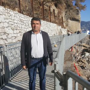 SP 227 di Portofino: il consigliere delegato alla viabilita' Franco Senarega (1)
