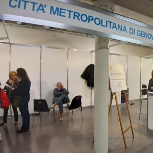 Lo stand di Città Metropolitana di Genova 1