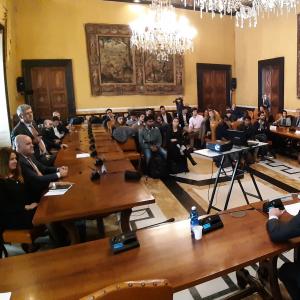 Seconda giornata, sala consiglio metropolitano, la proclamazione del gruppo vincitore 1