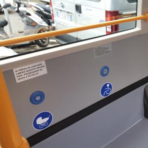 Nuovi autobus ATP: interno bus 4 