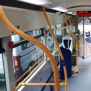 Nuovi autobus ATP: interno bus 5 