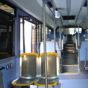 Presentati i nuovi mezzi ATP: particolare interno bus (7)