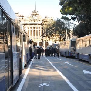 Presentati i nuovi mezzi ATP: Il nuovo Terminal Bus di viale Caviglia, a Genova Brignole (23)