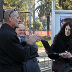 Presentati i nuovi mezzi ATP: l’intitolazione del nuovo Terminal Bus a Remigio Zaninetta, la figlia e la moglie ritirano una targa (28)
