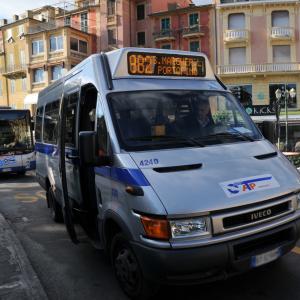 Riparte la linea ATP Santa Margherita-Portofino, bus al capolinea di  Santa Margherita (10)