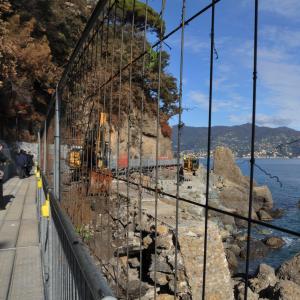 Sp 227 di Portofino: la zona del cantiere (9)