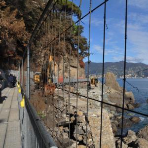 Sp 227 di Portofino: la zona del cantiere (9)