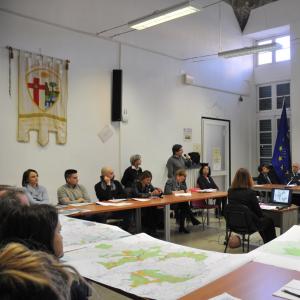 Piano Urbanistico Intercomunale: la sala ed i partecipanti 3