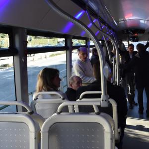 Innovazione e movimento: gli interni del bus elettrico 3
