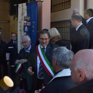 Inaugurazione biblioteca: il taglio del nastro 6