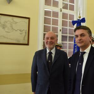 La visita  del Viceministro alle Infrastrutture a i Trasporti Edoardo Rixi (1)