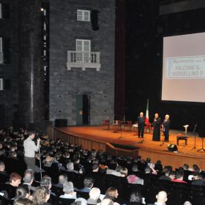 9 "Agende Rosse": Salvatore Borsellino, il cardinale Angelo Bagnasco e il Prof. Giuseppe Carbone