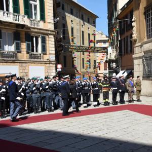 Il prefetto Fiamma Spena saluta le forze armate presenti 3