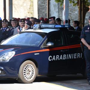 Carabinieri schierati 9 