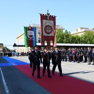 Il Gonfalone di CMGE e Regione LIguria 3 