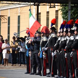 Carabinieri schierati 3  