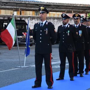 La consegna dei riconoscimenti ai Carabinieri 1 