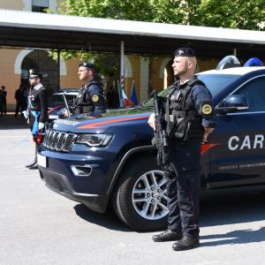 Carabinieri schierati 10 