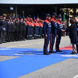 La consegna dei riconoscimenti ai Carabinieri 5 