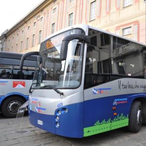 5 Atp green, presentazione nuovi bus in piazza De Ferrari
