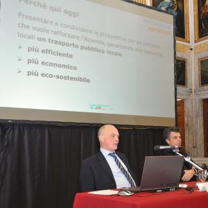 9 Atp green, presentazione nuovi bus in piazza De Ferrari - Carlo Malerba