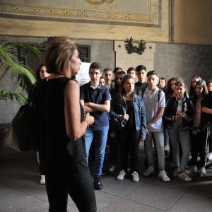 Visita a palazzo Spinola e agli uffici della Prefettura degli studenti della Valle Scrivia (1)