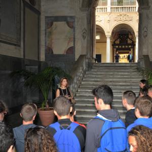 Visita a palazzo Spinola e agli uffici della Prefettura degli studenti della Valle Scrivia (2)