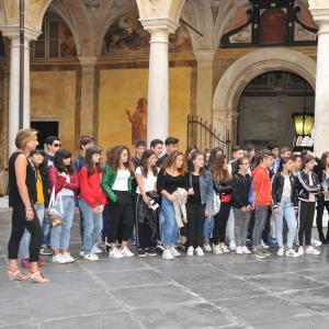 Visita a palazzo Spinola e agli uffici della Prefettura degli studenti della Valle Scrivia (9)