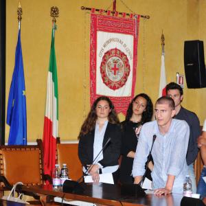 Visita a palazzo Spinola e agli uffici della Prefettura degli studenti della Valle Scrivia (23)