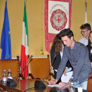 Visita a palazzo Spinola e agli uffici della Prefettura degli studenti della Valle Scrivia (32)