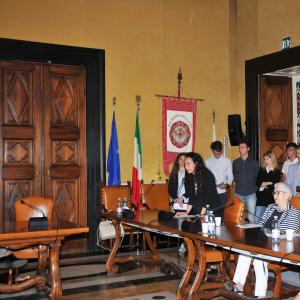 Visita a palazzo Spinola e agli uffici della Prefettura degli studenti della Valle Scrivia (34)