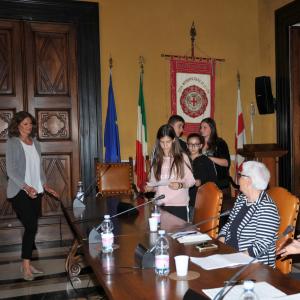 Visita a palazzo Spinola e agli uffici della Prefettura degli studenti della Valle Scrivia (57)