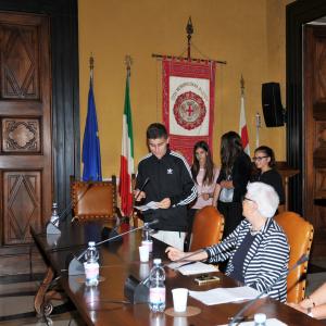 Visita a palazzo Spinola e agli uffici della Prefettura degli studenti della Valle Scrivia (60)