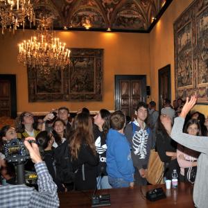 Visita a palazzo Spinola e agli uffici della Prefettura degli studenti della Valle Scrivia (62)