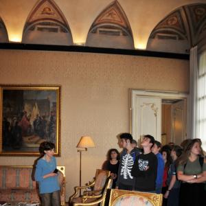 Visita a palazzo Spinola e agli uffici della Prefettura degli studenti della Valle Scrivia (70)