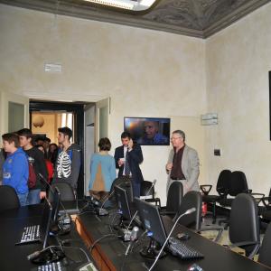 Visita a palazzo Spinola e agli uffici della Prefettura degli studenti della Valle Scrivia (73)