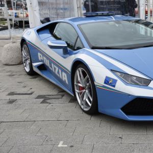 Lo stand della Polizia di Stato