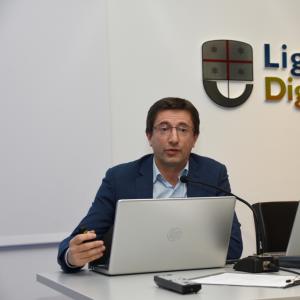 Prima giornata, sede di Liguria Digitale, presentazione progetto  dell'architetto Garibaldi 2