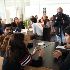 Prima giornata, spazi di Talent Garden, i gruppi di lavoro 3