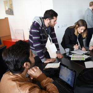 Prima giornata, spazi di Talent Garden, i gruppi di lavoro 6