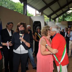 Expo Alta Val trebbia 10 edizione, la madrina Bacigalupo e il sindaco Isola 2