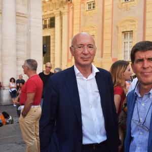 Genova nel cuore, Il Consiglere metropolitano Guido Guelfo ed il vice presidente Anci Genova Rosario Amico  (5)