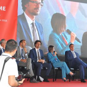 Inaugurazione del 58° Salone Nautico di Genova, la presidente di Ucina Confindustria nautica Carla Demaria  (21)