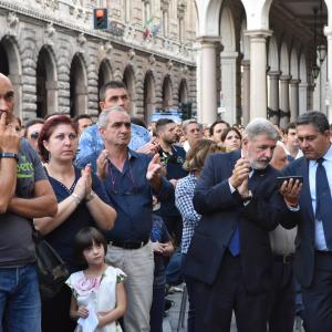 Genova nel cuore, Il sindaco Marco Bucci ed il governatore della Regione Liguria Giovanni Toti (20)