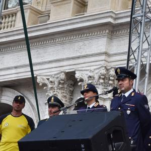 Genova nel cuore, Marco Gastaldi assistente polstrada Ovada ed i colleghi delle Forze dell'Ordine (23)
