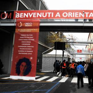 Arrivo degli studenti - ingresso orientamenti