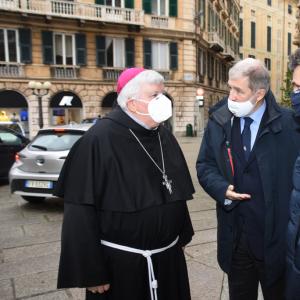 Visita dell'Arcivescovo della Città di Genova  Monsignor Marco Tasca